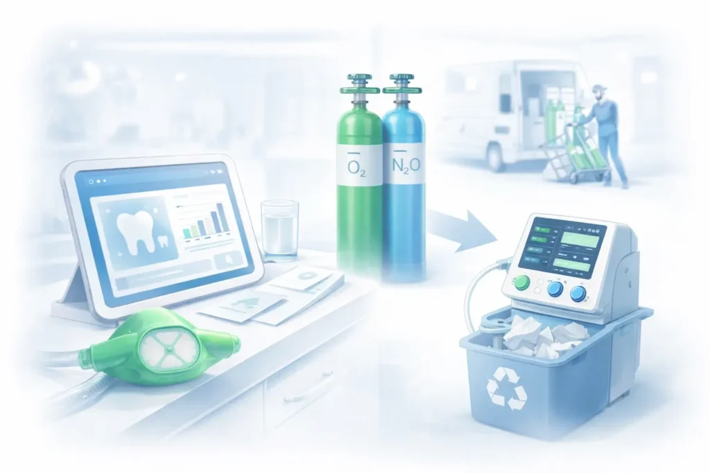 servizi bombole gas marketing dello studio dentistico rottamazione