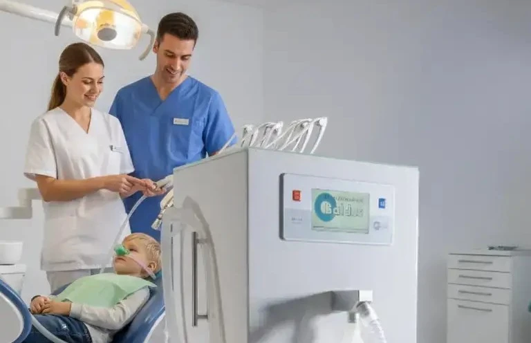 sedazione cosciente inalatoria in una studio dentistico